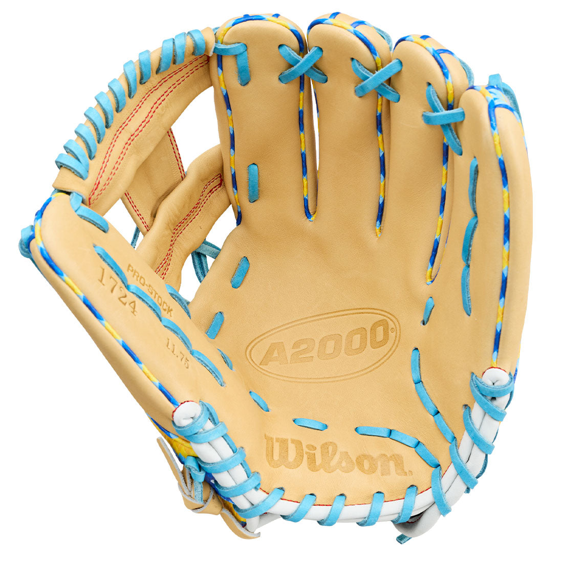 Blonde Pro Stock® leather 11.75” glove with SuperSnakeSkin™ design straight from Bobby Witt Jr.’s Chinook Seedery Lemon Pepper Sunflower Seeds
