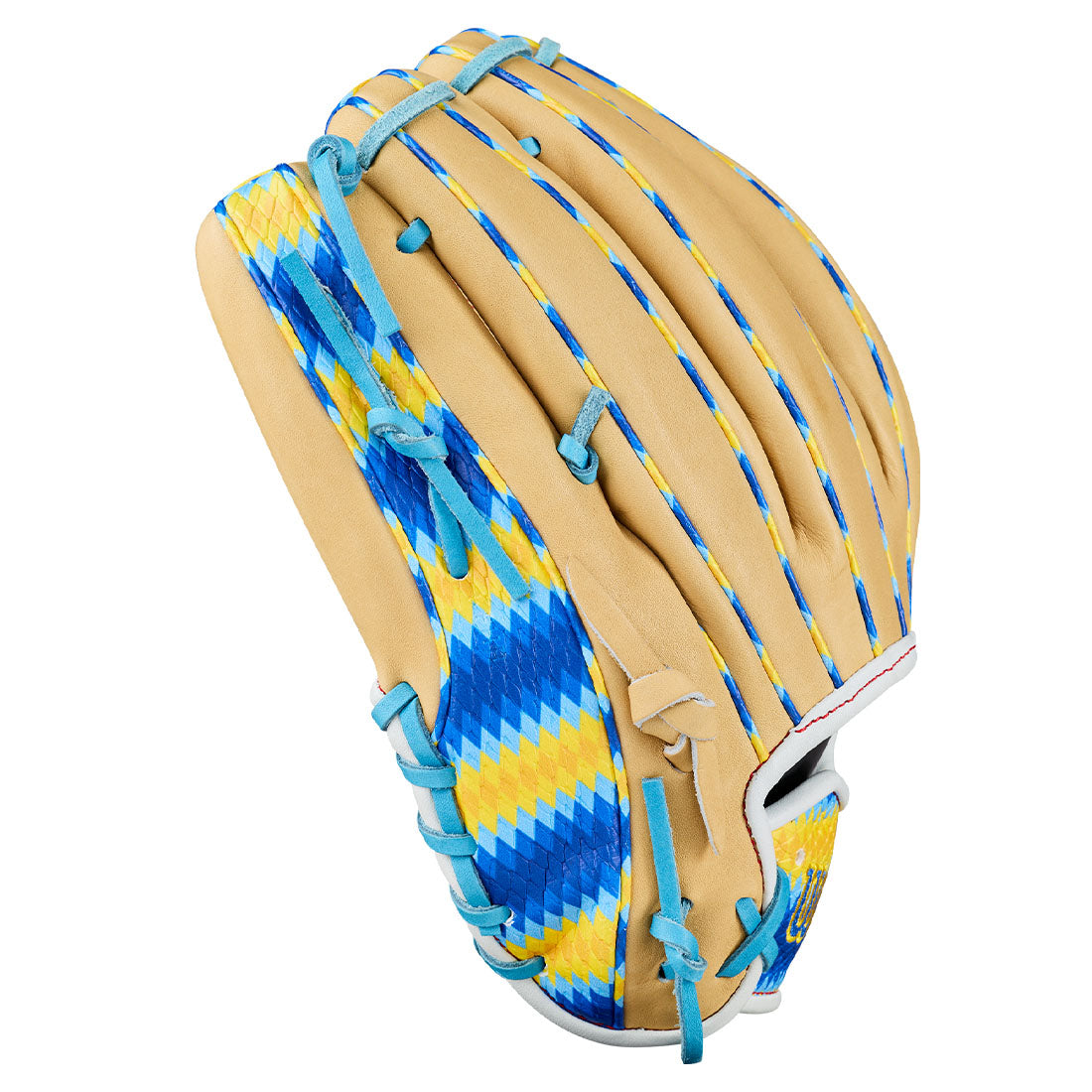 Blonde Pro Stock® leather 11.75” glove with SuperSnakeSkin™ design straight from Bobby Witt Jr.’s Chinook Seedery Lemon Pepper Sunflower Seeds
