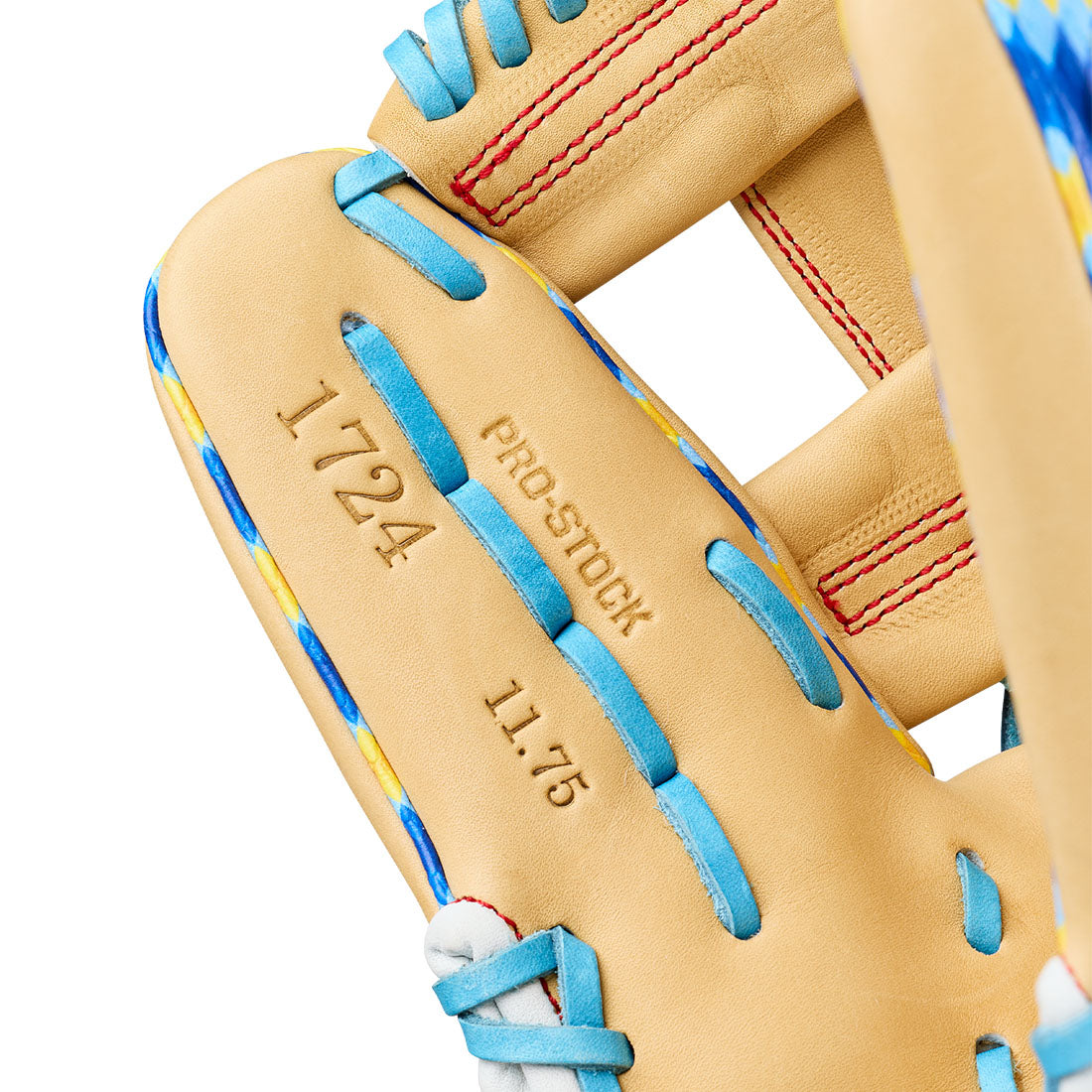 Blonde Pro Stock® leather 11.75” glove with SuperSnakeSkin™ design straight from Bobby Witt Jr.’s Chinook Seedery Lemon Pepper Sunflower Seeds
