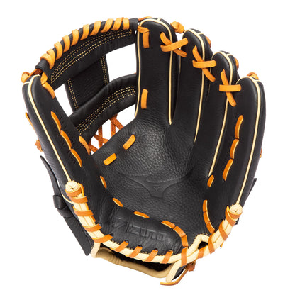 Mizuno Prospect Select 11" Black and Tan Youth Baseball Glove: GPSL1101