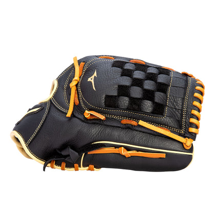 Mizuno Prospect Select GPSL1201 12 inch youth utility baseball glove Black Brown