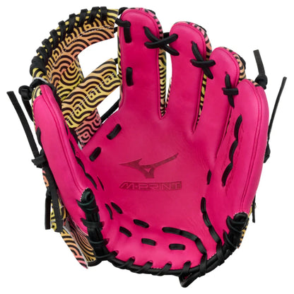 Shop Mizuno Pro Select M-Print Miami Breeze 11.5" Baseball Glove: GPS-40RMPMB at Headbanger Sports