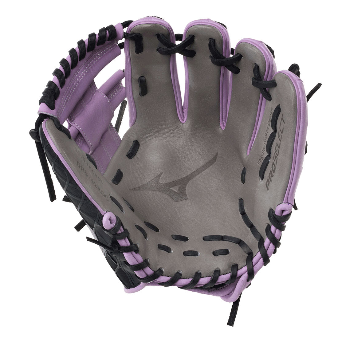 Mizuno Pro Select DynaCage GPS-42RDC 11.5 inch infield baseball glove Lavender