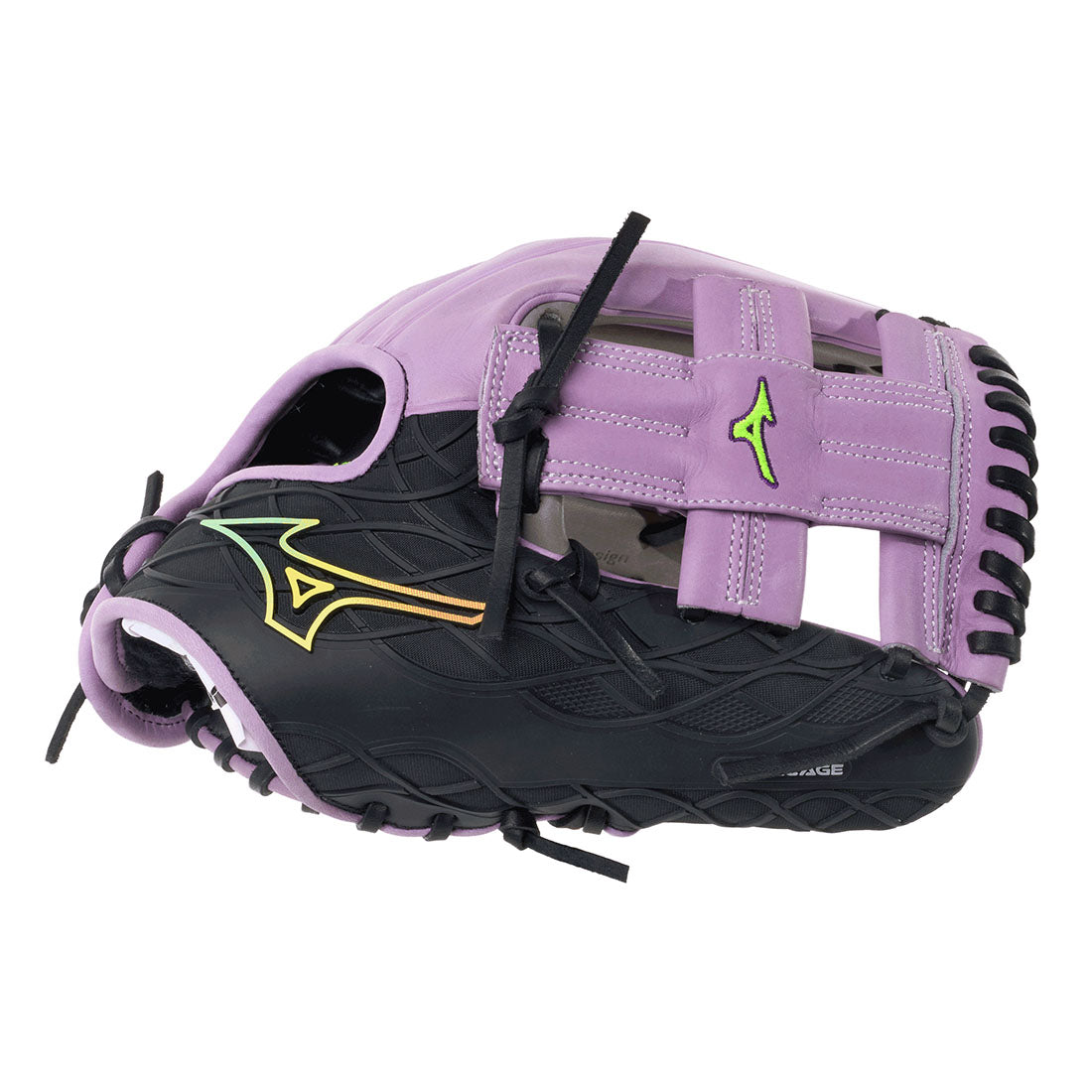 Mizuno Pro Select DynaCage GPS-42RDC 11.5 inch infield baseball glove Lavender
