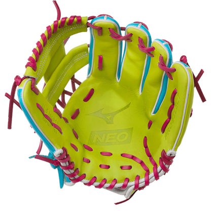 Palm view on a Mizuno Pro Select NEO 11.5" Infield Baseball Glove: GPSN-41