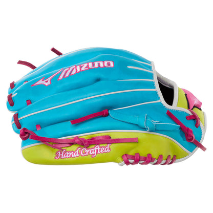 Side Mizuno View on a Mizuno Pro Select NEO 11.5" Infield Baseball Glove: GPSN-41