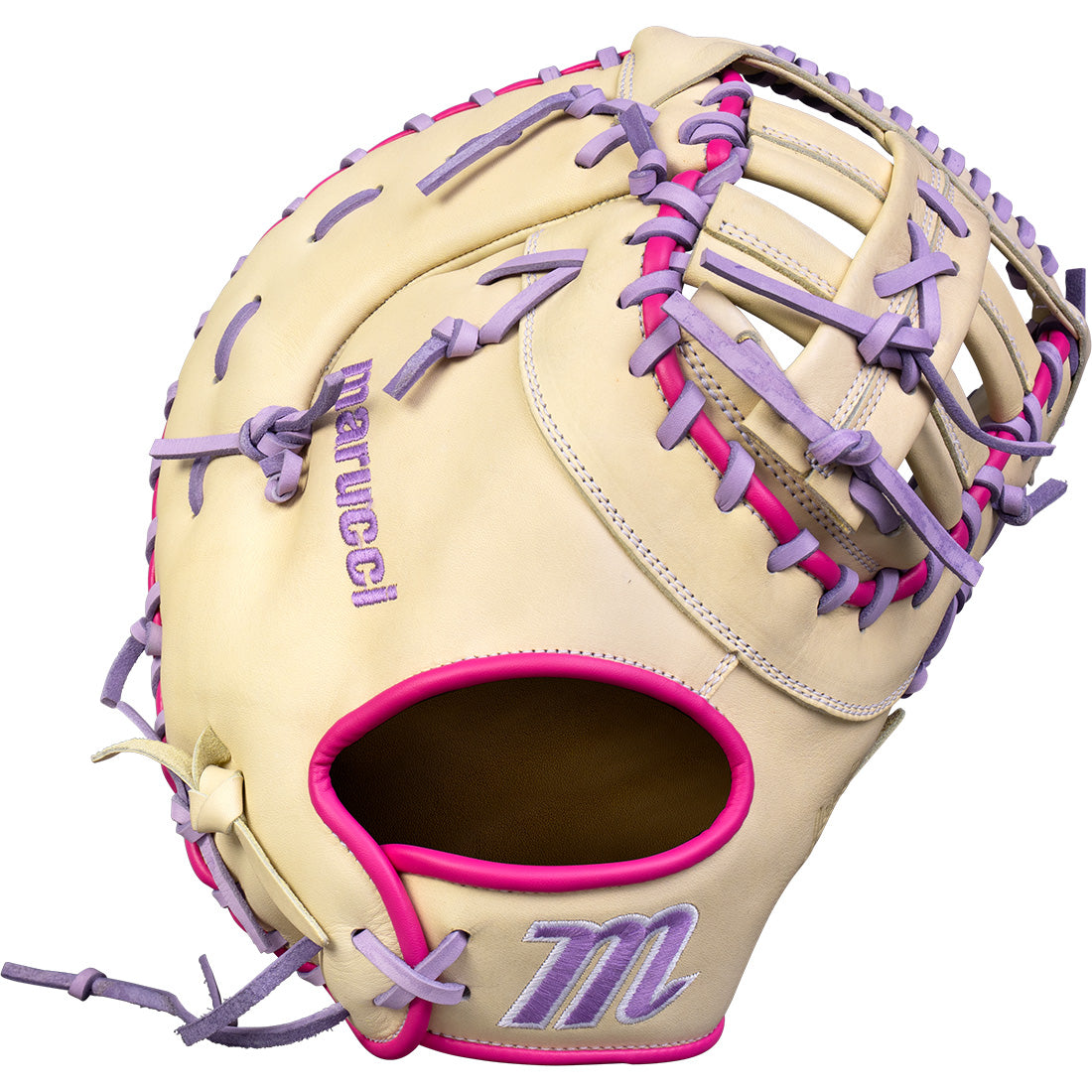 Marucci Acadia Fastpitch 37S1 12.5” First Base Mitt: MFG4ACFP37S1-CM/LP