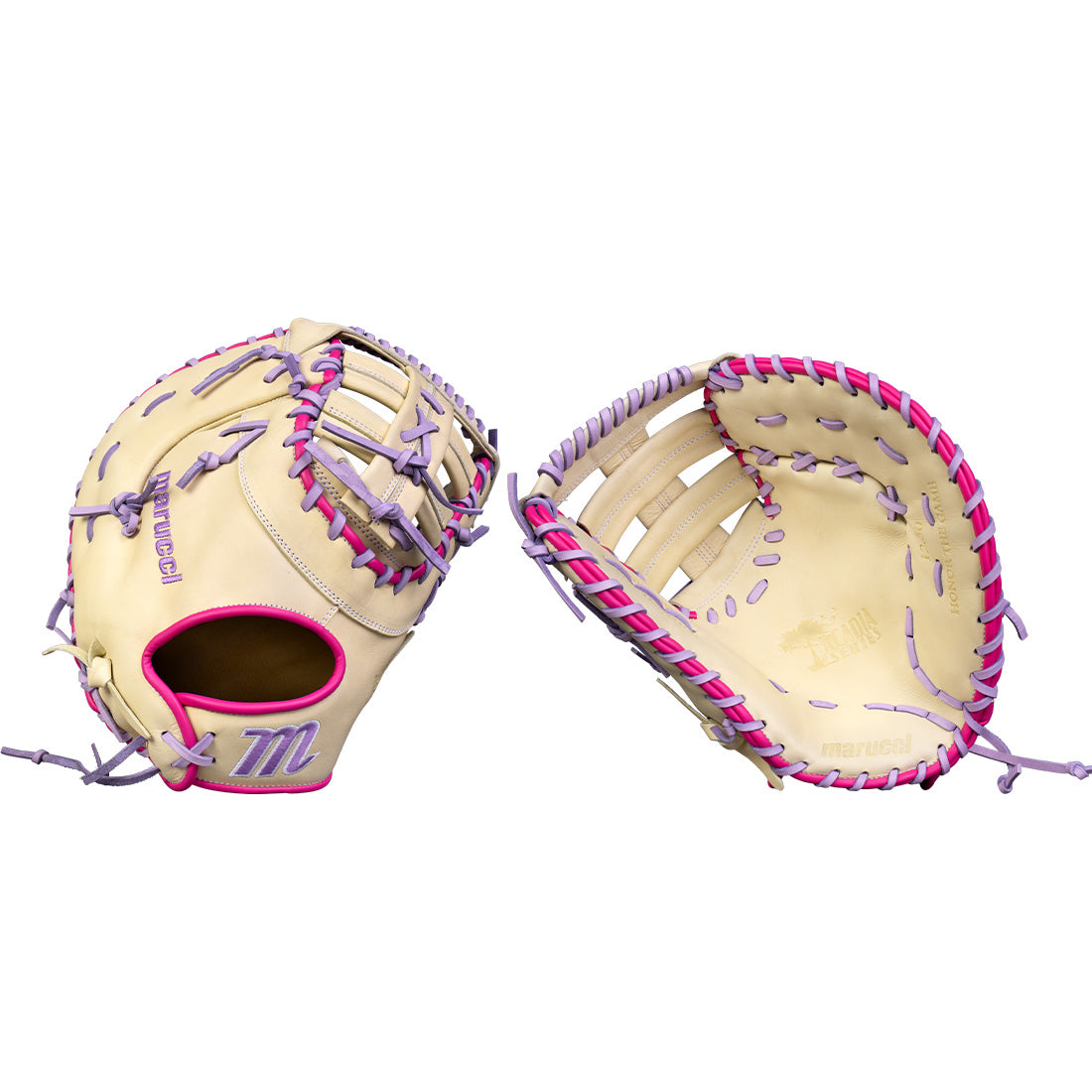 Marucci Acadia Fastpitch 37S1 12.5” First Base Mitt: MFG4ACFP37S1-CM/LP