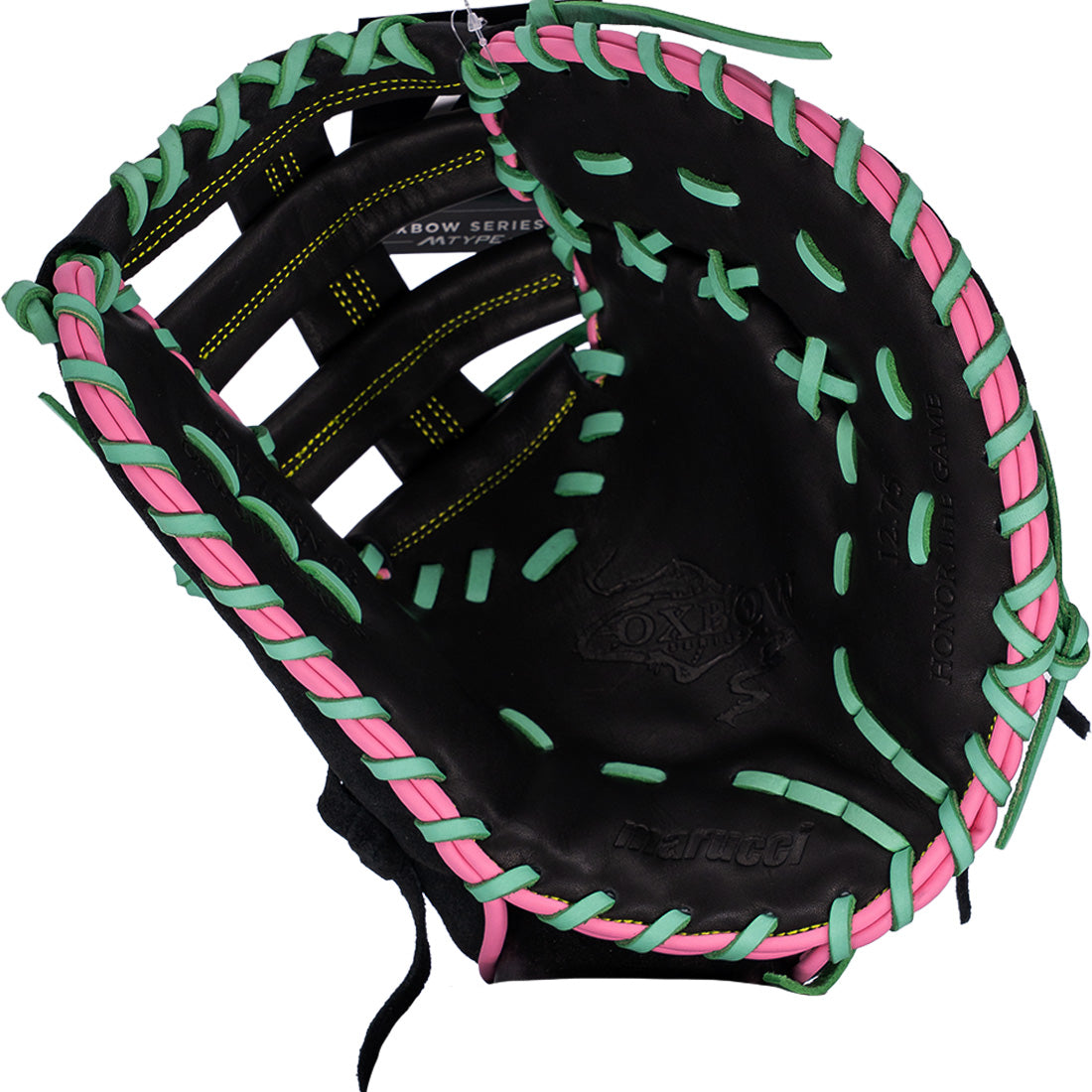 Marucci Oxbow 38S1 12.75” First Base Glove: MFG4OX38S1-BK/RO
