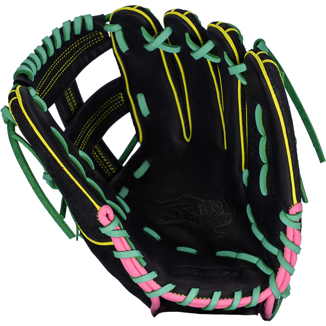 Marucci Oxbow 44A4 11.75” Infield Baseball Glove – MFG4OX44A4-BK/RO