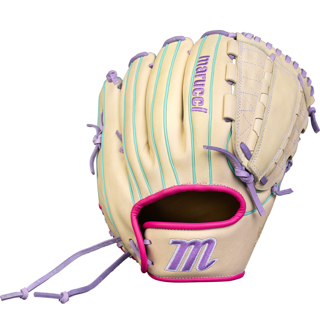 Marucci Acadia 45K9 12” Dual Hinge Infield Fastpitch Glove: MFG4ACFP45K9-CM/LP