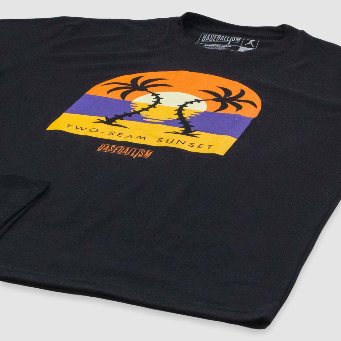 Baseballism Two Seams Sunset - Adult