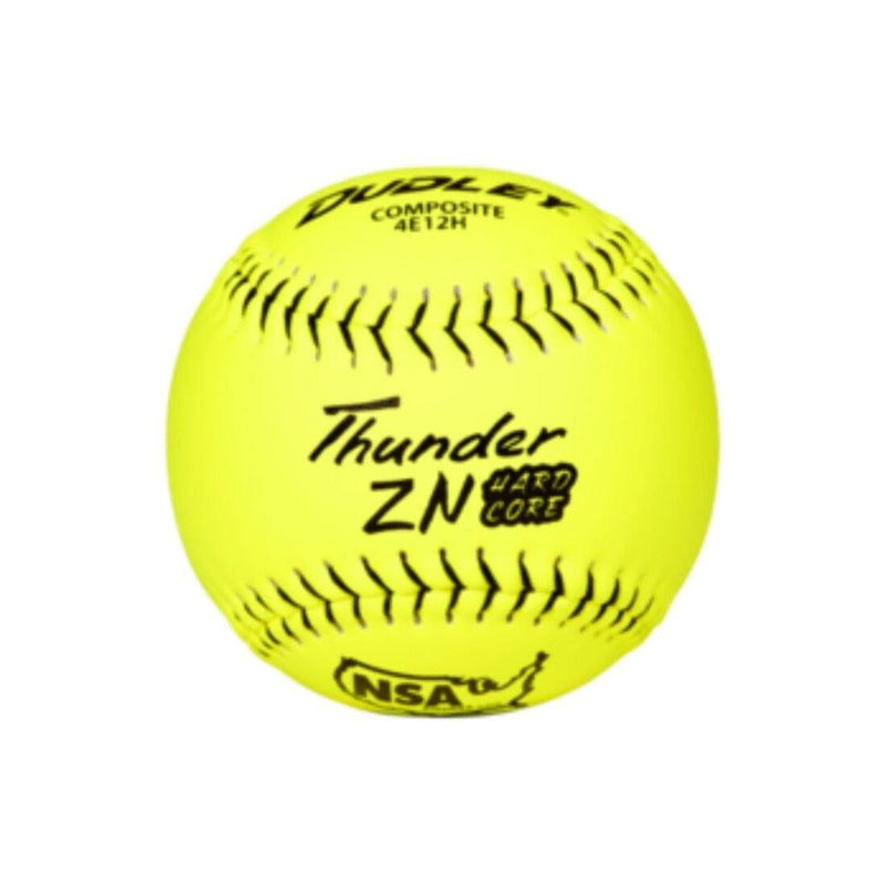 Dudley Thunder ZN Hard Core 12" NSA ICON Slowpitch Softballs HB