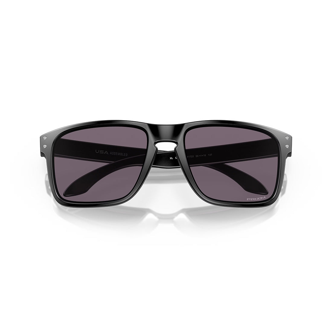 OAKLEY HOLBROOK XL Sunglasses Matte Black: Prizm Slate