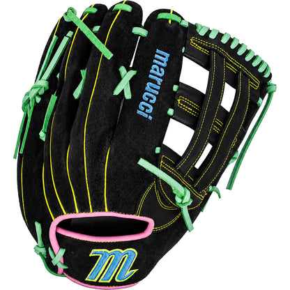 Marucci Oxbow 78R3 12.75” Outfield Baseball Glove: MFG4OX78R3-BK/RO
