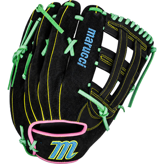 Marucci Oxbow 78R3 12.75” Outfield Baseball Glove: MFG4OX78R3-BK/RO