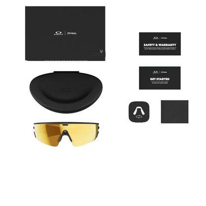 Oakley Meta Vanguard: Prizm 24K Lenses, Black Frame