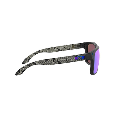 OAKLEY HOLBROOK Sunglasses Matte Black: Prizm Sapphire Polarized