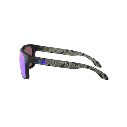 OAKLEY HOLBROOK Sunglasses Matte Black: Prizm Sapphire Polarized