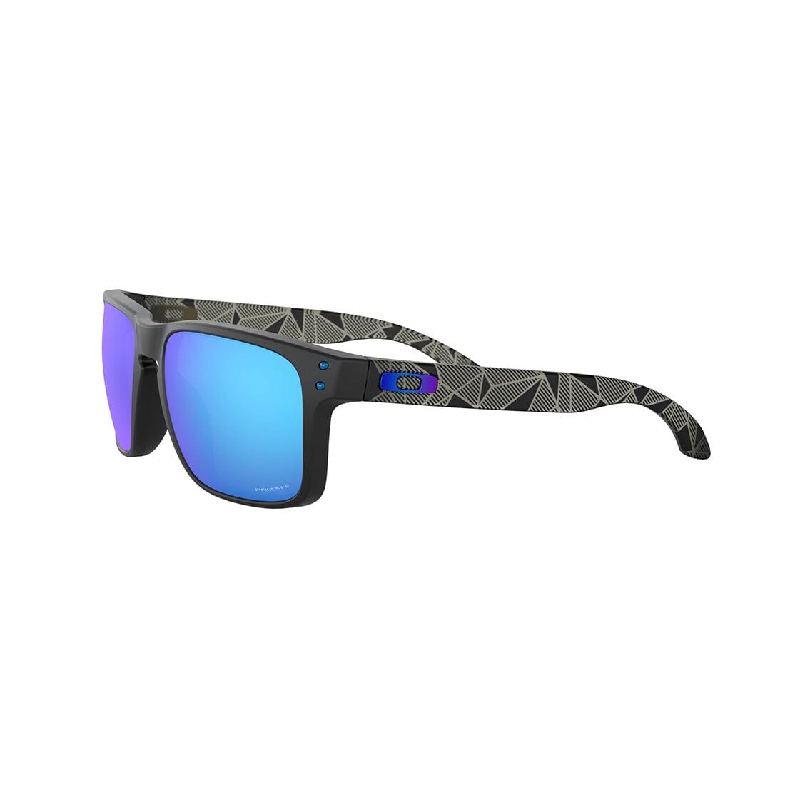 OAKLEY HOLBROOK Sunglasses Matte Black: Prizm Sapphire Polarized