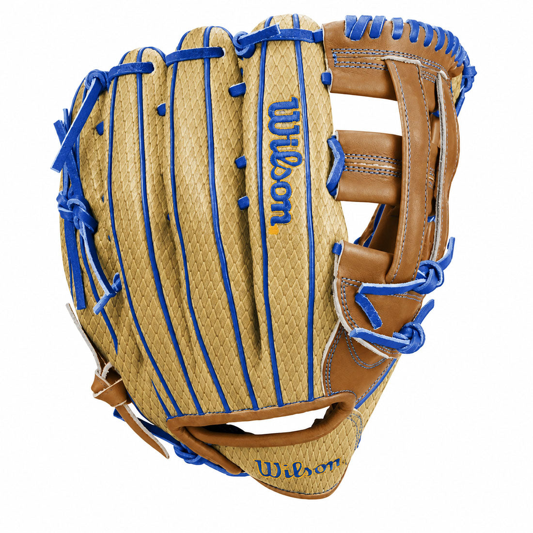 2027 Wilson A1000 Sheriff 1750 12.5 inch outfield baseball glove Blonde Saddle Tan Royal