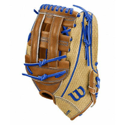 2027 Wilson A1000 Sheriff 1750 12.5 inch outfield baseball glove Blonde Saddle Tan Royal