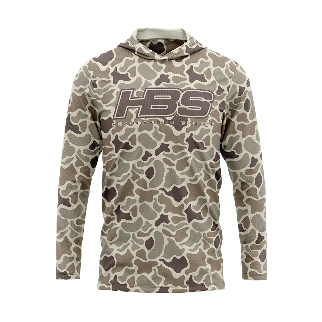 Headbanger Sports Exclusive Duck Camo Long Sleeve Lightweight Hoodies
