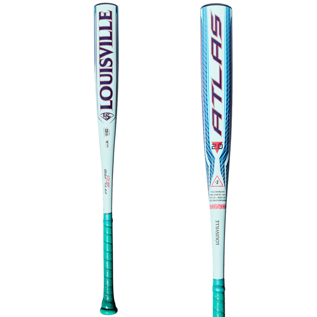 2027 Louisville Slugger Atlas 2.0 BBCOR Baseball Bat: WBL4248010