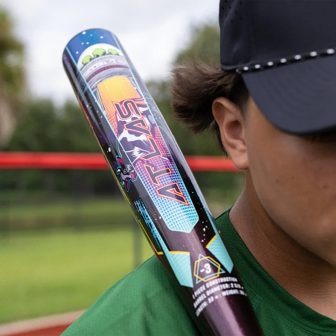 2026 Louisville Slugger Atlas A51 (-3) BBCOR Baseball Bat: WBL4180010