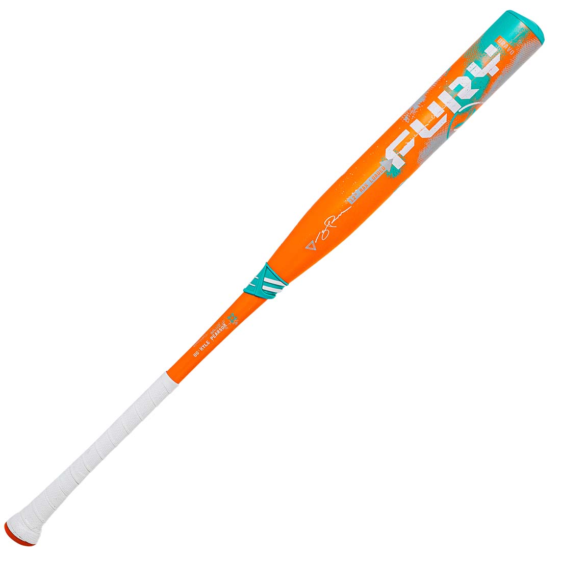Side view of the Axe Fury Bravo 1.5 oz Maxloaded endload swing weight detail slowpitch bat
