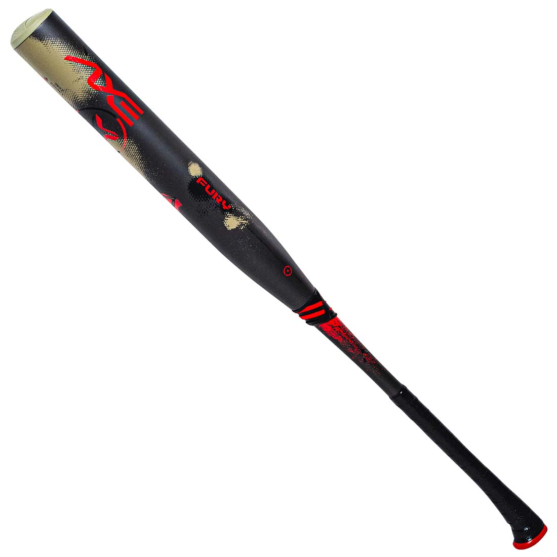Axe Fury Bravo Hyperwhip endcap detail USSSA slowpitch bat