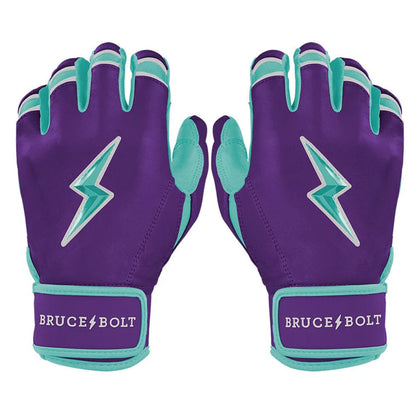 bruce bolt ketel marte batting gloves purple short cuff leather