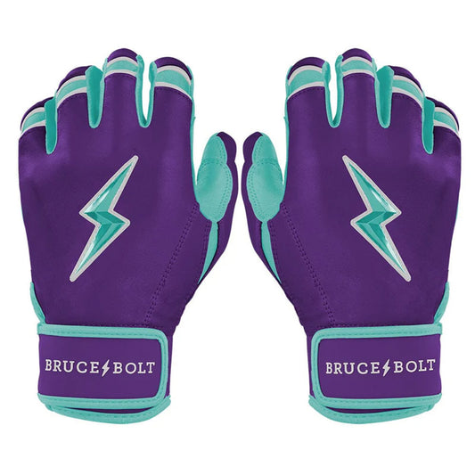 Bruce Bolt Ketel Marte Signature Series Short Cuff Batting Gloves: Purple/Teal