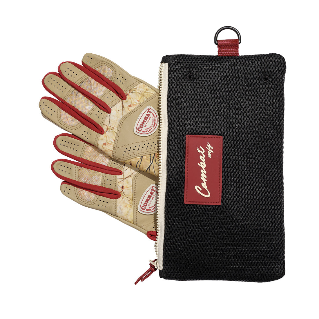 combat mfg be the hunter batting gloves with carry case