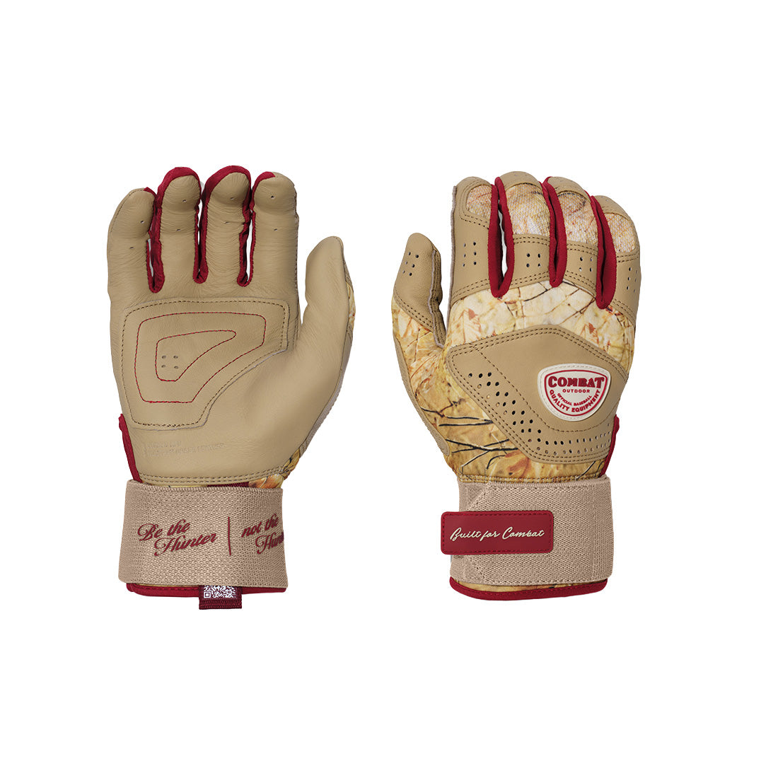 combat mfg be the hunter batting gloves with carry case
