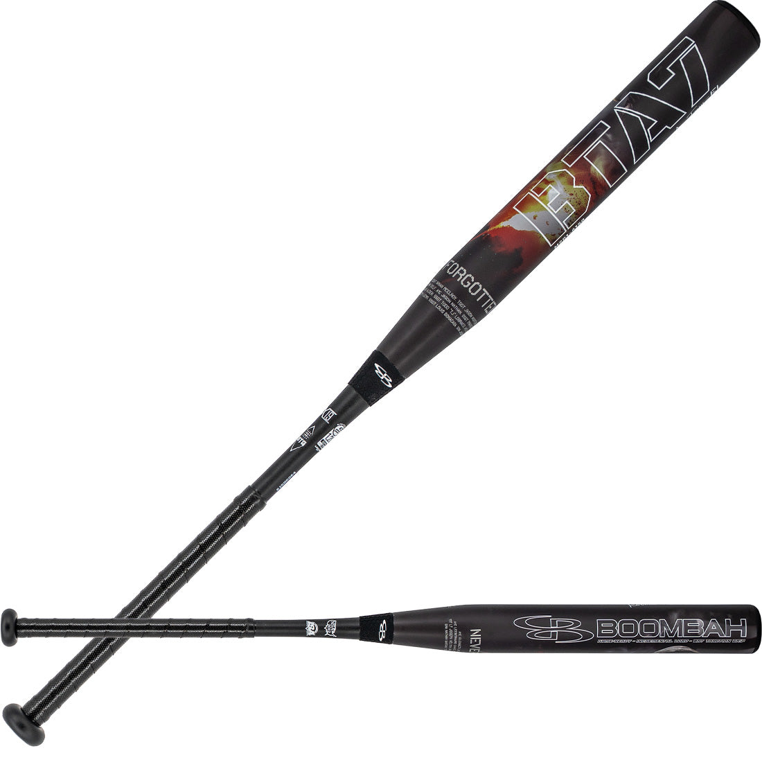 Boombah Pure Robbie Fow Signature BTA7 Boom Load 12" Endloaded Slowpitch Softball Bat: M2B1-6158