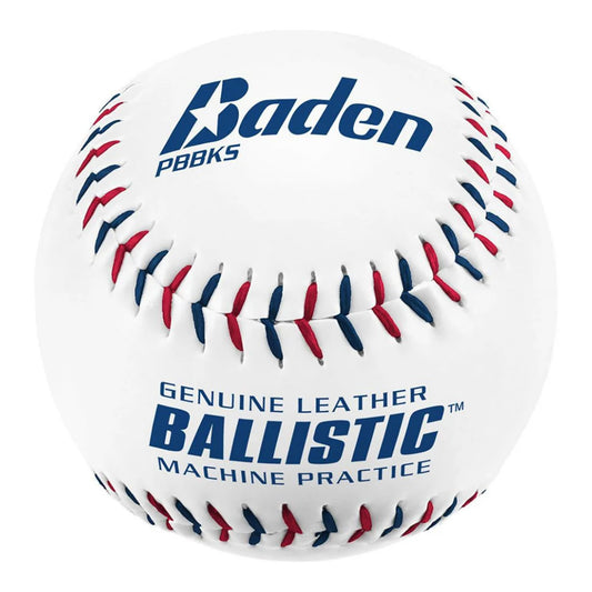 Baden Ballistic Pitching Machine Baseballs: 1 Dozen