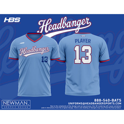 Headbanger Sports Exclusive "City Connect" Micro Mesh Short Sleeve Jersey Buy-in: A-Town