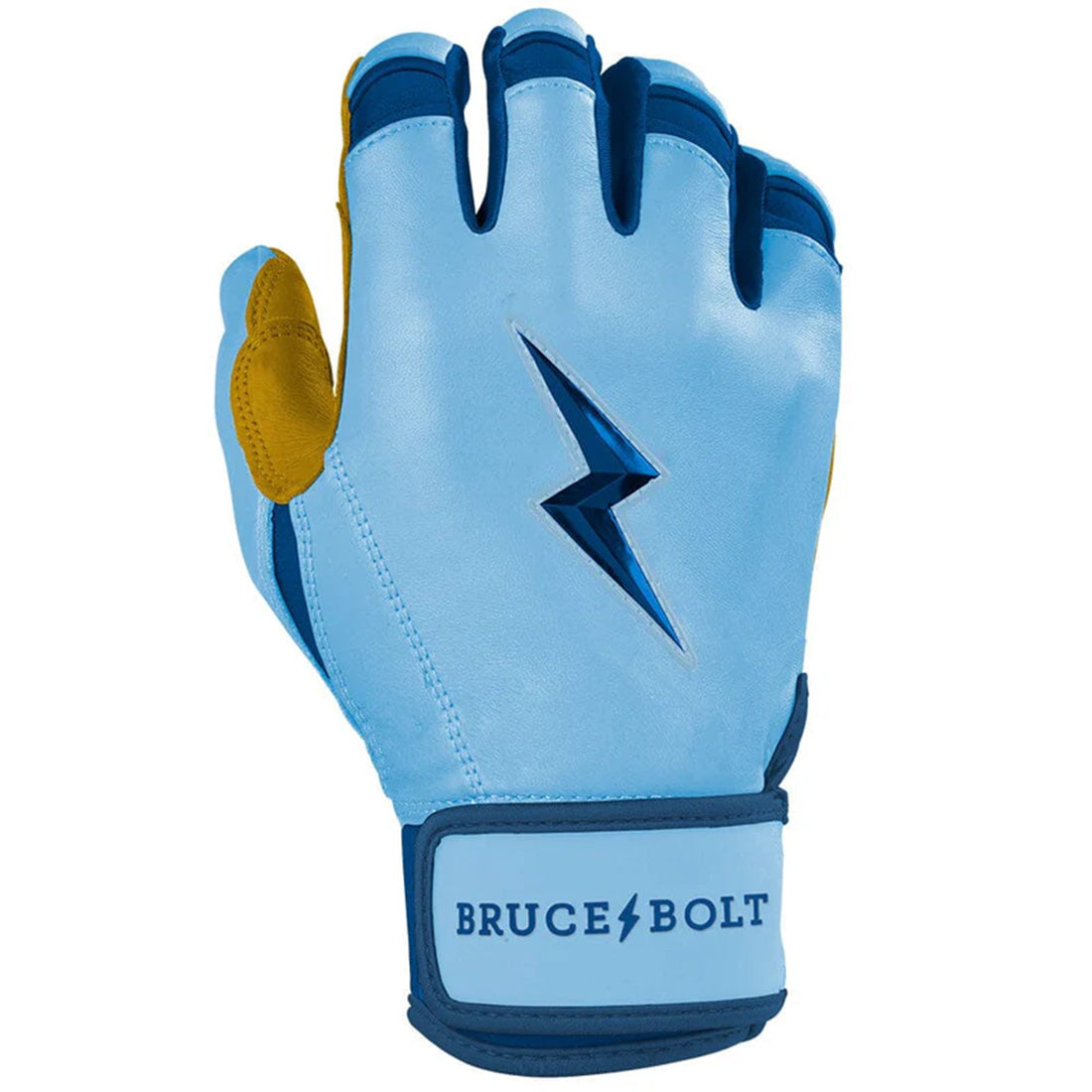 bruce bolt short cuff batting gloves wrist support design