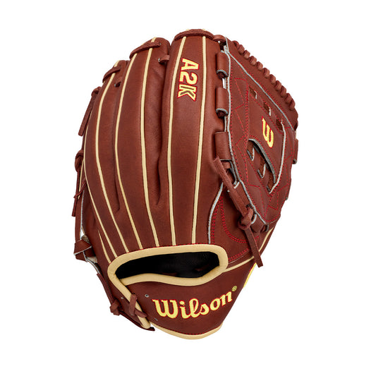 2027 Wilson A2K® C12 12” Baseball Pitcher’s Glove: WBG07901RT12