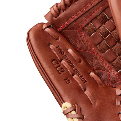 2027 Wilson A2K® C12 12” Baseball Pitcher’s Glove: WBG07901RT12