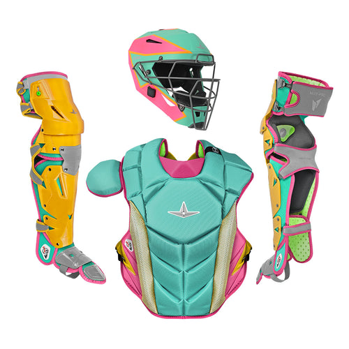 Hero: all-star mvp pro short fuse catcher’s kit baseball full gear set