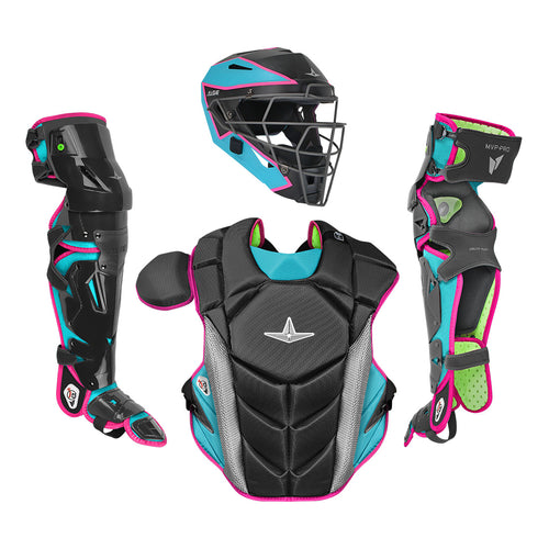 Secondary 1: all-star mvp pro catcher helmet deflexion shock hammock baseball