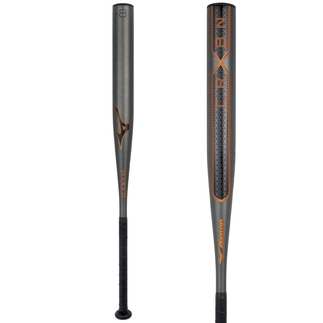 2026 Mizuno CRBN X fastpitch softball bat one-piece Detonator COR Black Onyx Carbon -8