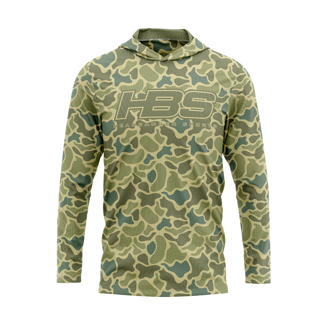 Headbanger Sports Exclusive Duck Camo Long Sleeve Lightweight Hoodies