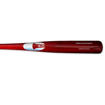 Chandler RA13M long barrel profile close up expanded contact area maple wood bat