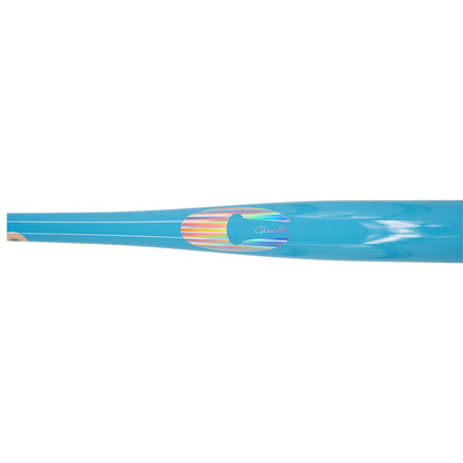 Chandler AJ99XP Performance Cut XP Wood Baseball Bat: Cerulean Blue