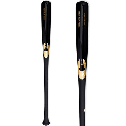 Chandler AJ99.2XP XP balanced maple wood baseball bat long large barrel flared knob 22K gold logo