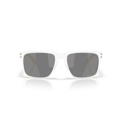 OAKLEY HOLBROOK Sunglasses Matte Clear: Prizm Black Polarized