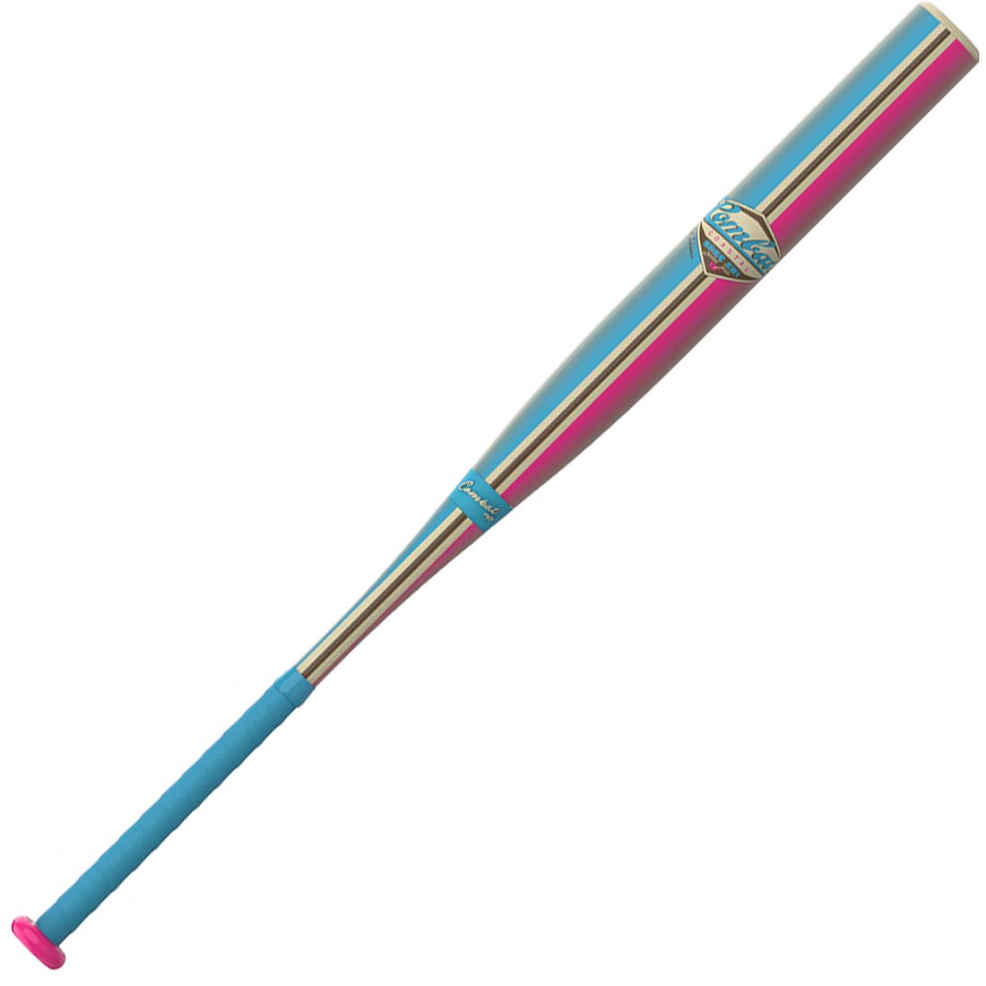 Combat Coastal Jones SPEC CR1 triple barrel composite slowpitch bat close up